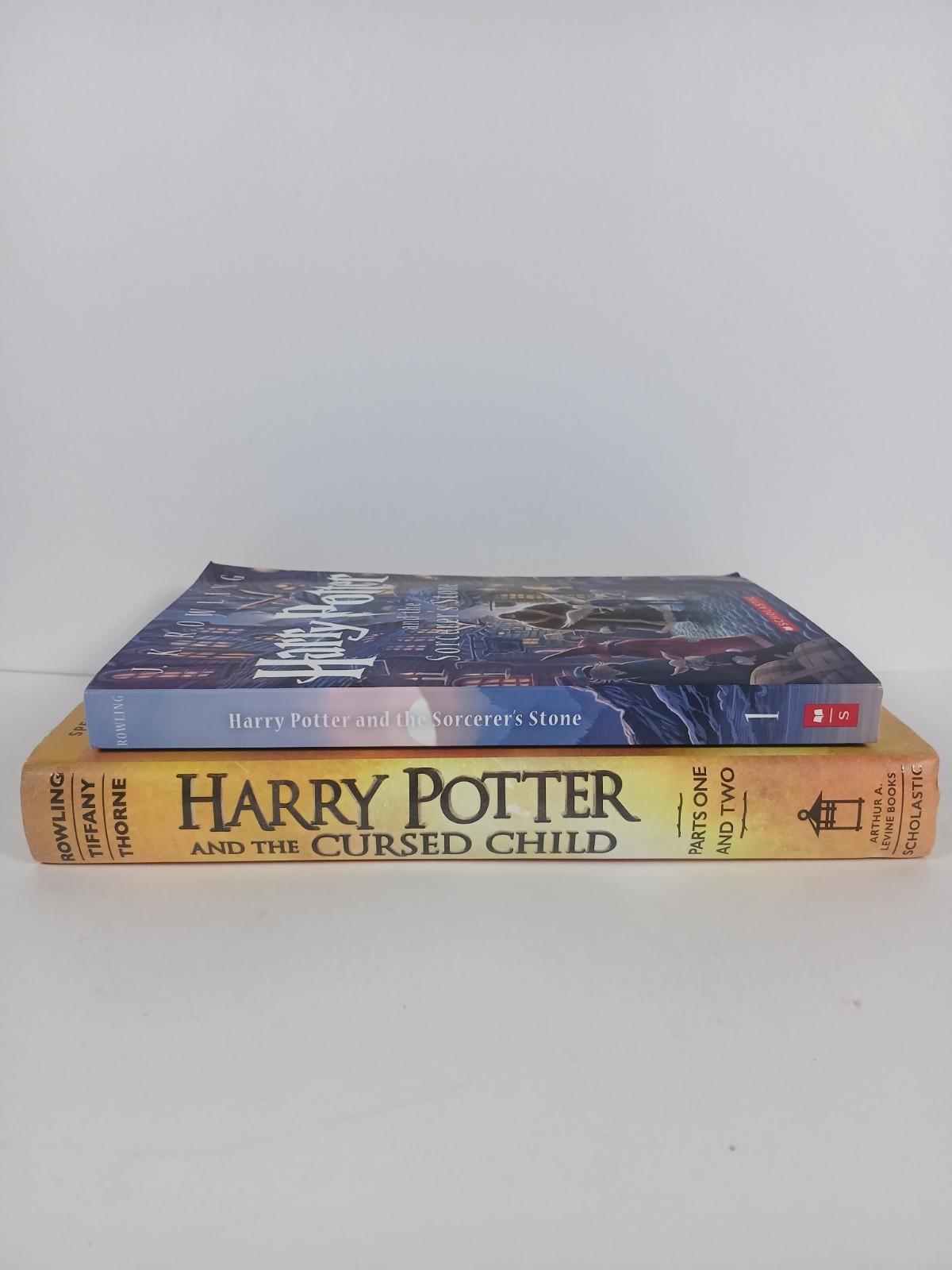 ​Harry Potter 2 Books Lot J K Rowling Sorcerers Stone & Cursed Child Special Ed