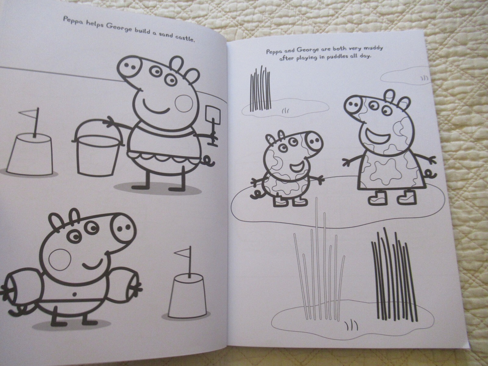 Peppa Pig Coloring Book Set (Includes Stickers) (Paperback) (Includes Crayons)