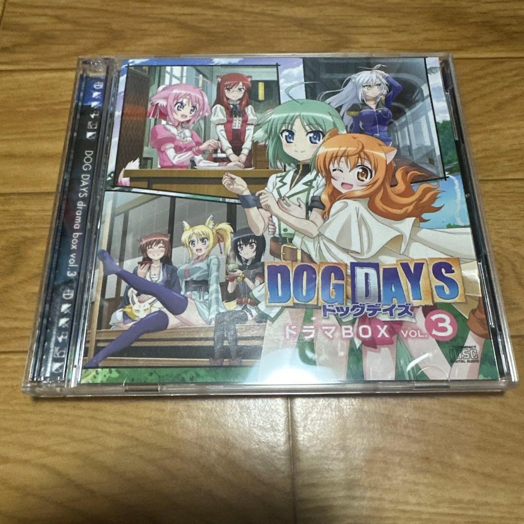 DOGDAYS Drama CD Vol.1-3 3-disc Set with Sleeve Booklet and Band