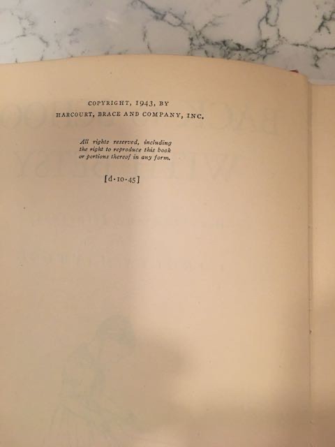 Primrose Day by Carolyn Haywood 1942 Harcourt, Brace and Co. NY