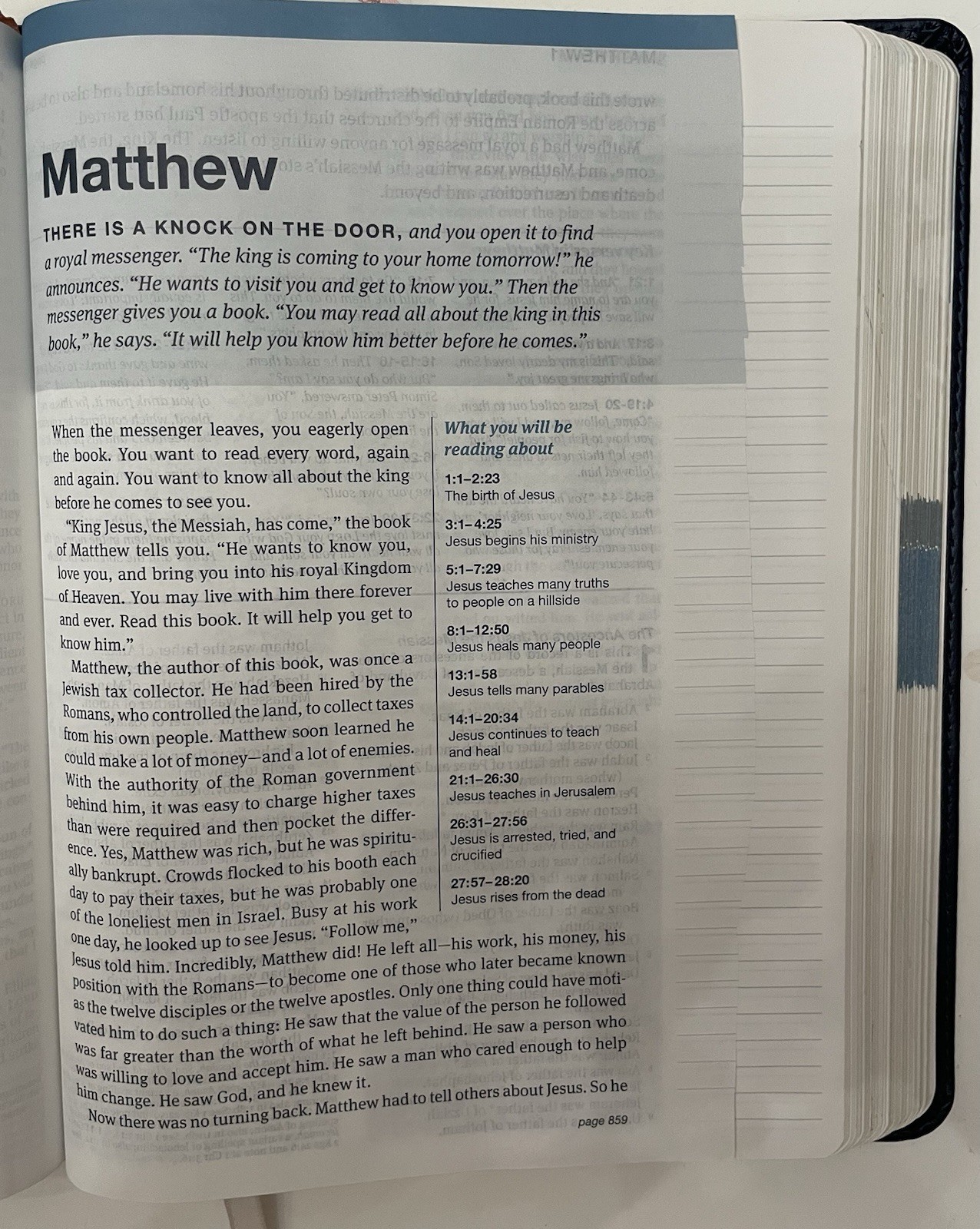 One Step Closer Bible NLT Navy Blue Candace Cameron Bure – Red Letter