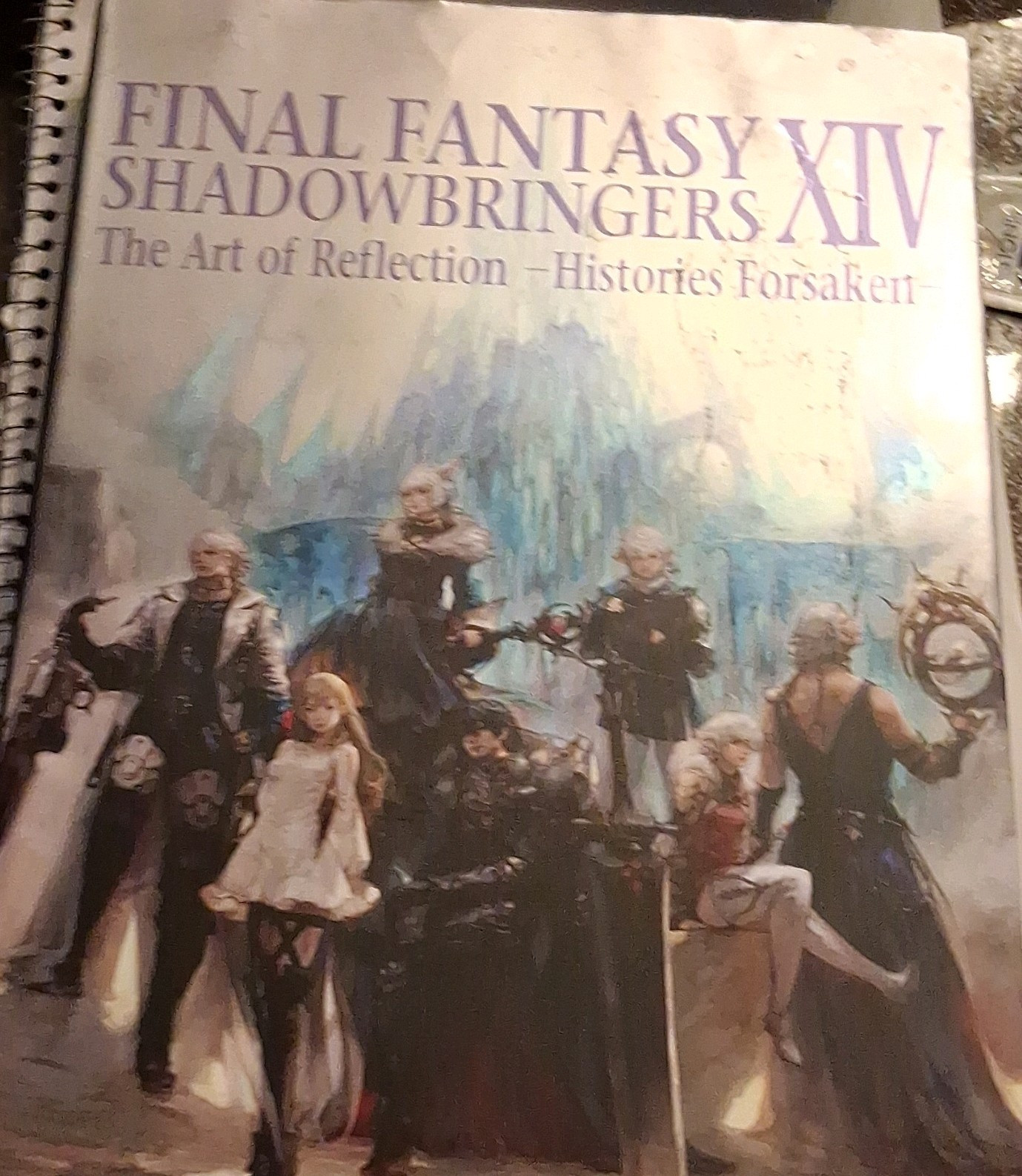 Square Enix Final Fantasy XIV Shadowbringers Art of Reflection Hardcover Book