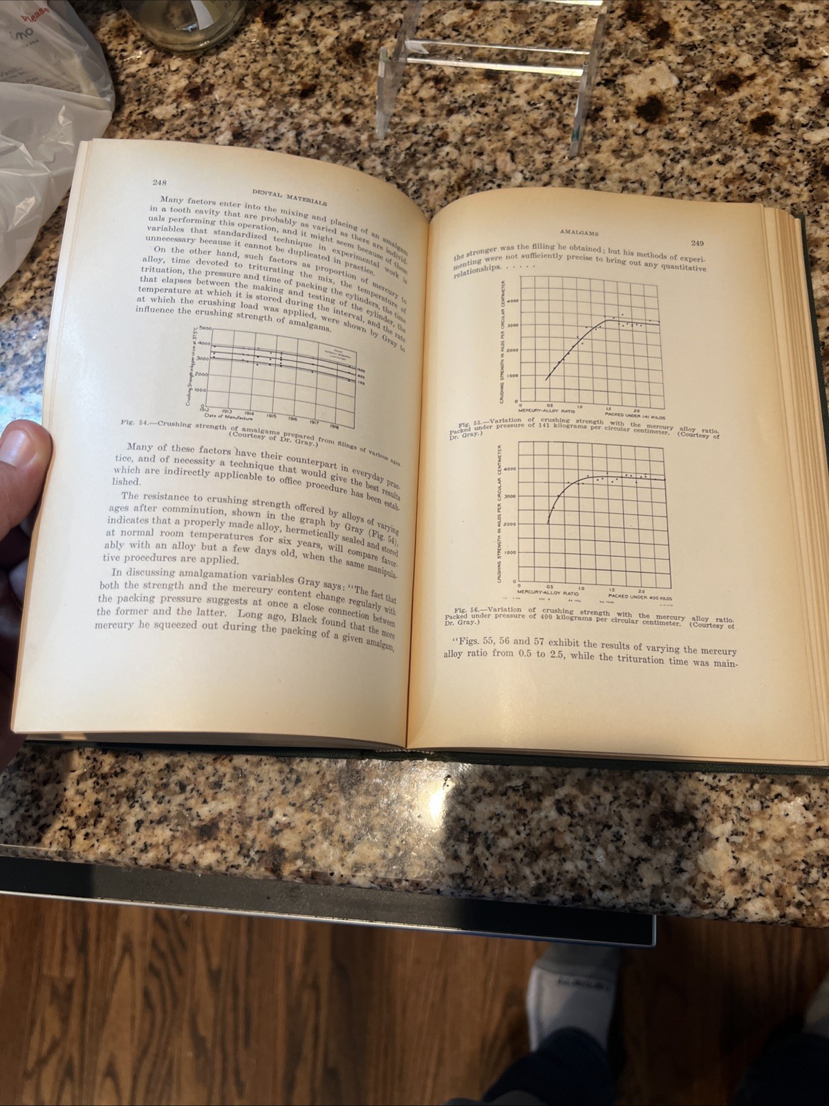 Hodgen-Shell DENTAL MATERIALS book hc 1938 JOHN S SHELL dentistry
