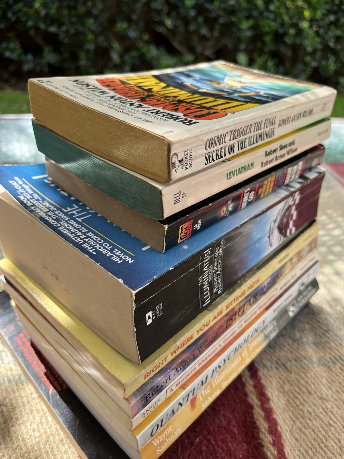 Robert Anton Wilson Book Lot