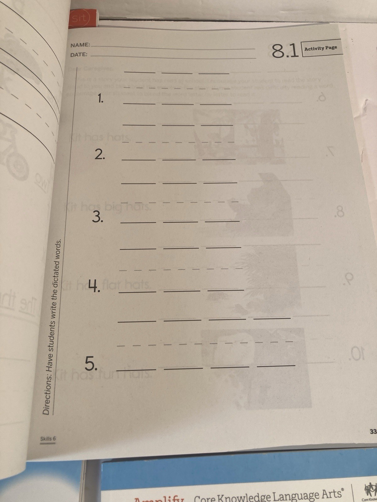 Amplify Core Knowledge Language Arts Skills 3,4,6,8 Knowledge 1-12 Grade K