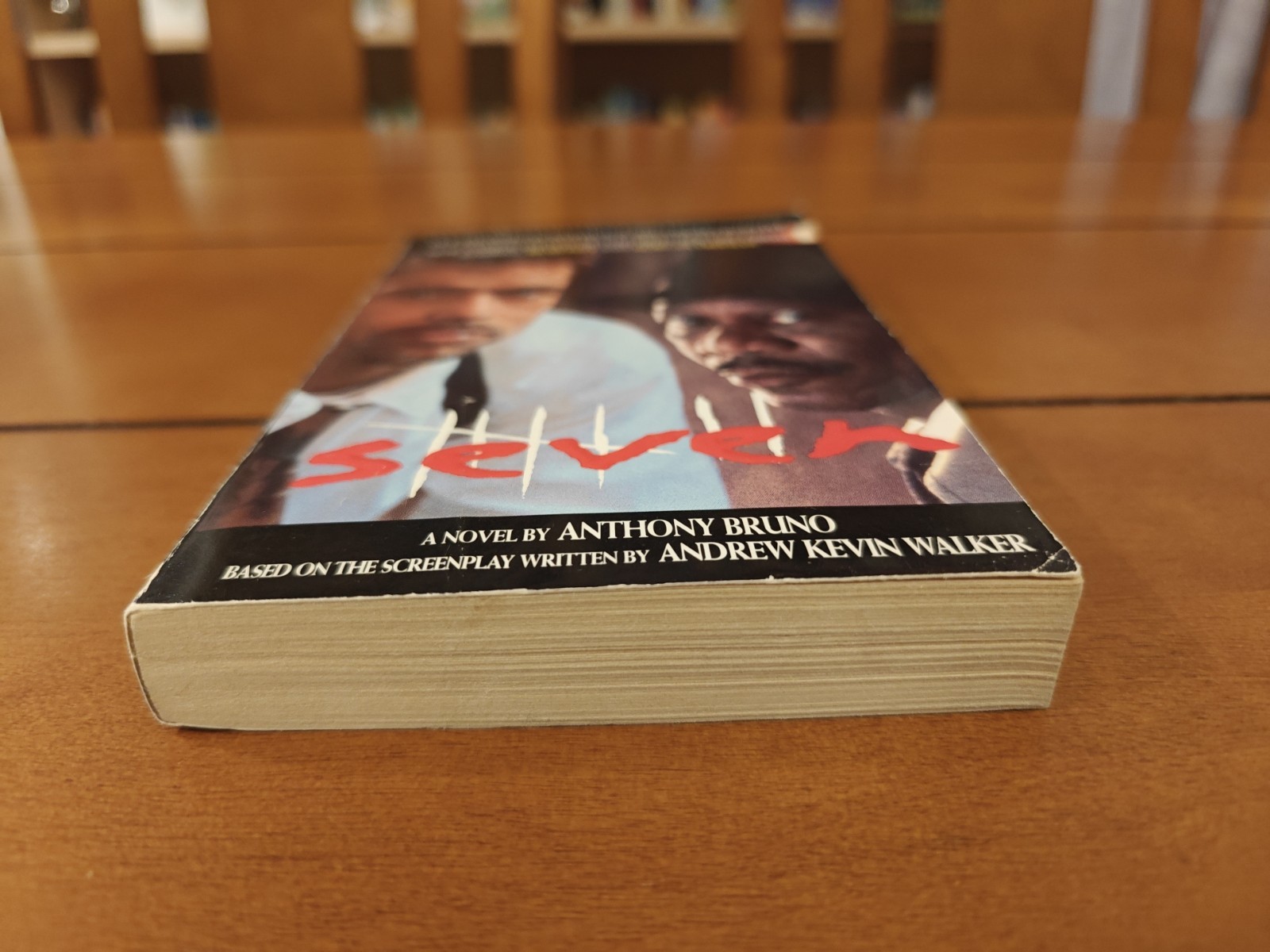 Seven by Anthony Bruno – Paperback Movie Novelization