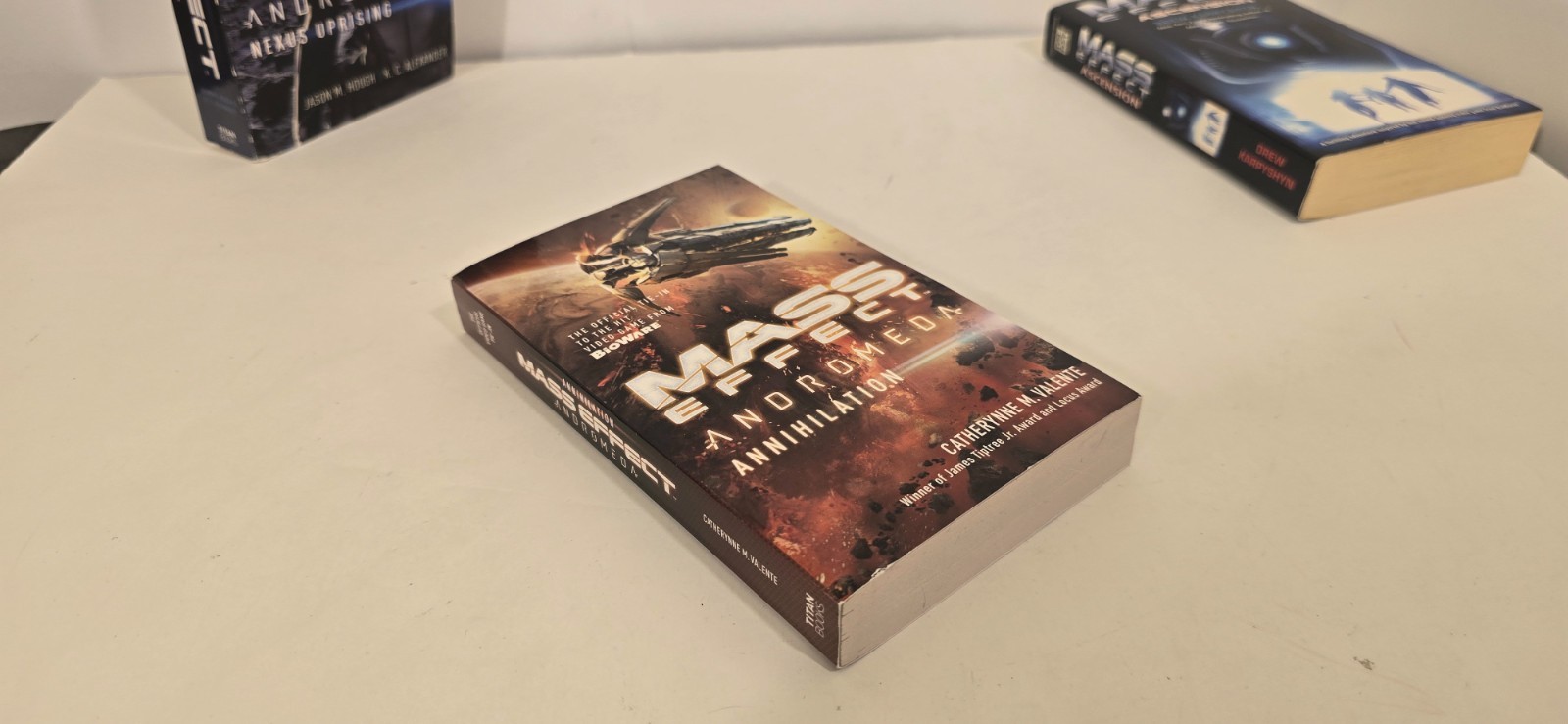 Mass Effect Paperback Books, Lot of 5 Mass Market Books.
