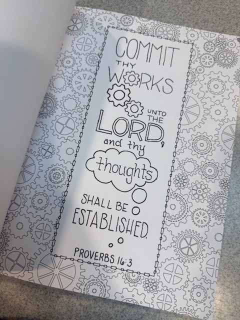 My Favorite KJV verses to Color adult coloring book; 60+ pages; inspiration