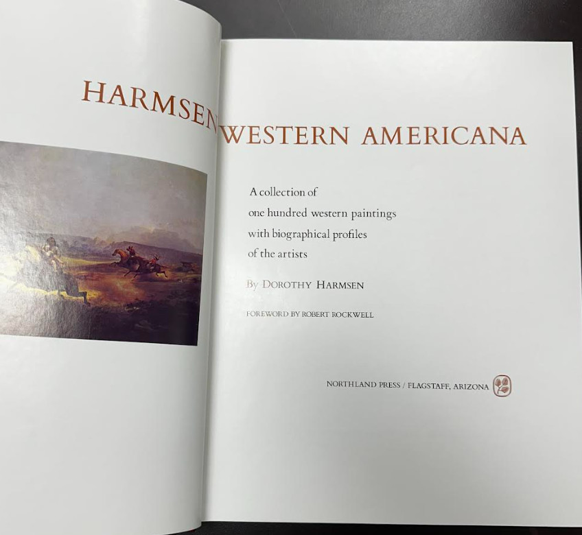 American Western Art by Dorothy Harmsen – SIGHNED