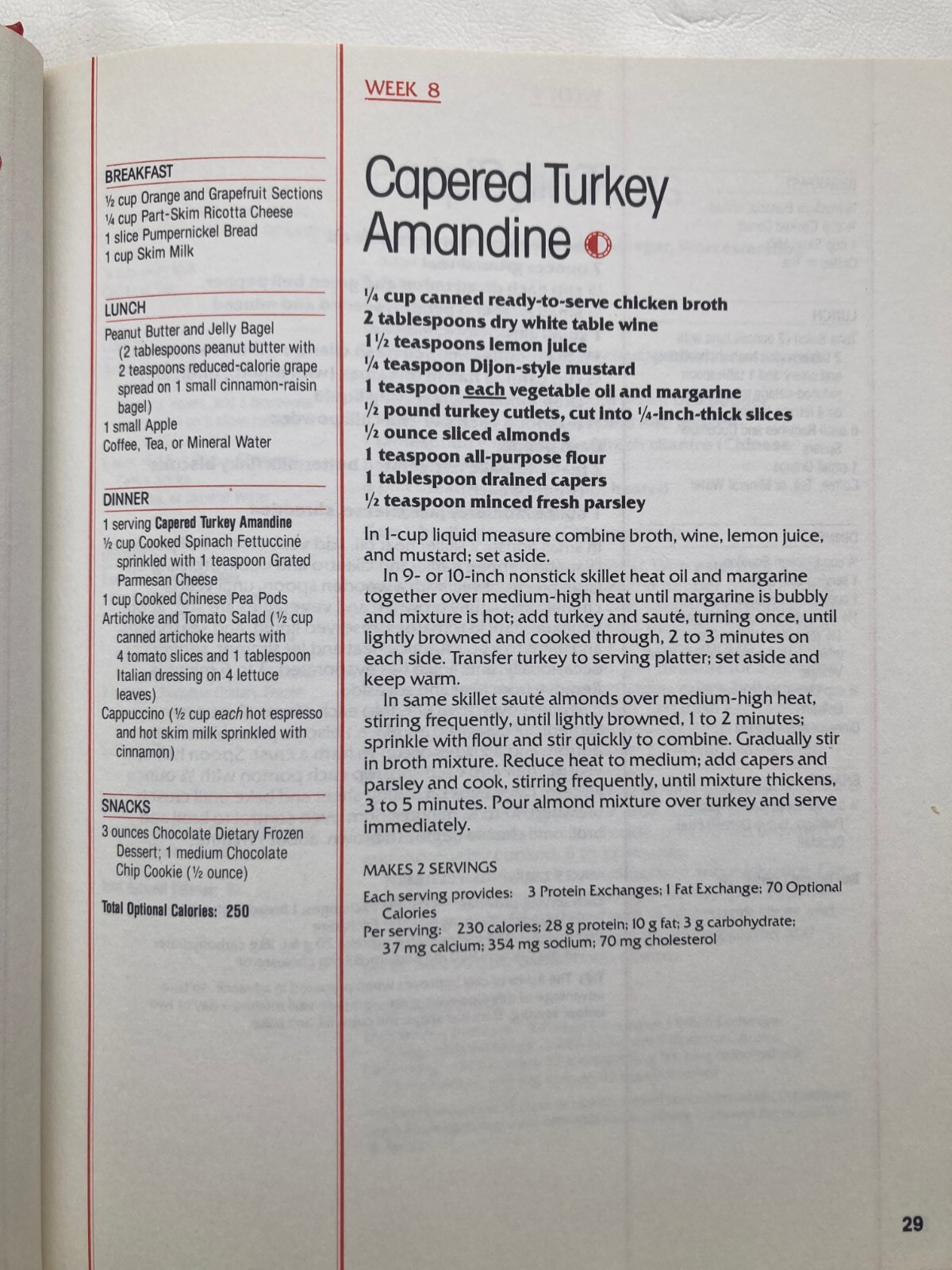 Weight Watchers Quick and Easy Menu Cookbook 250 RECIPES QUICK SUCCESS 340 PAGES