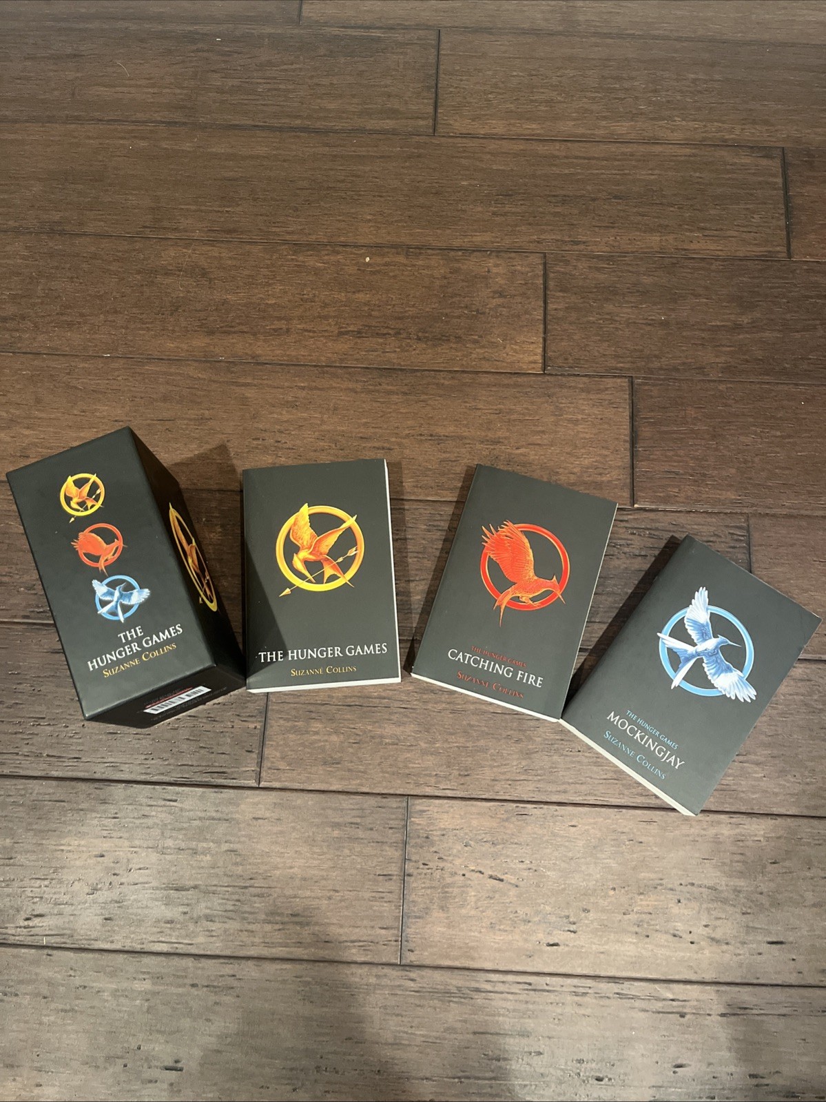 The Hunger Games Trilogy Box Set (Book Set) by Suzanne Collins 3 Paperback Books
