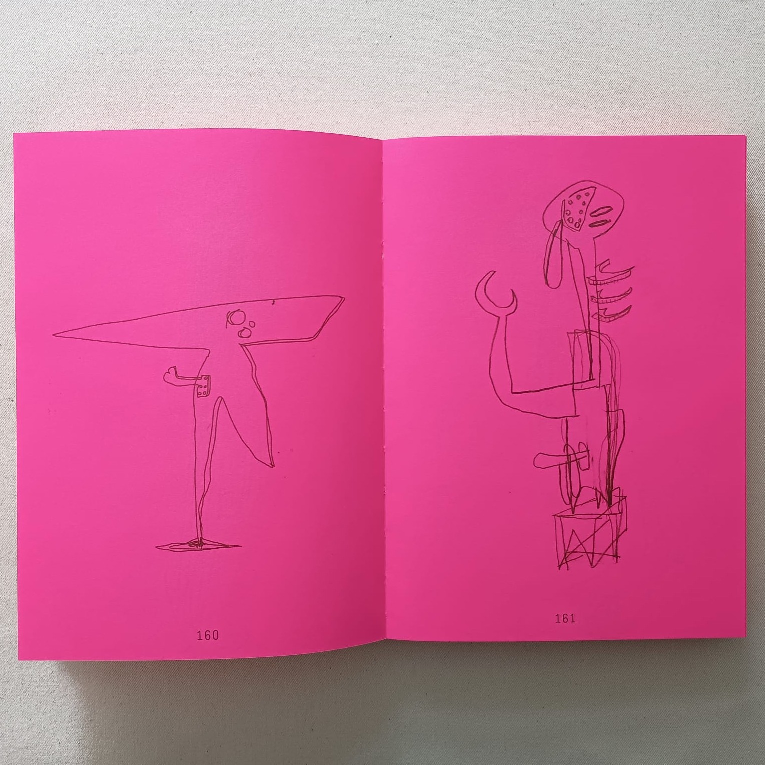 Aaron Curry – 50_Drawings / Bad Dimension Press 2013 / Edition of 100