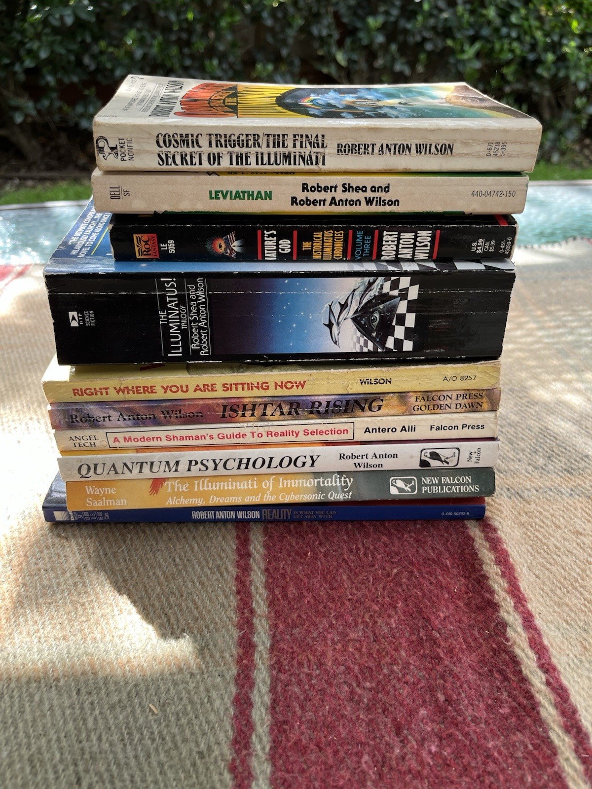 Robert Anton Wilson Book Lot