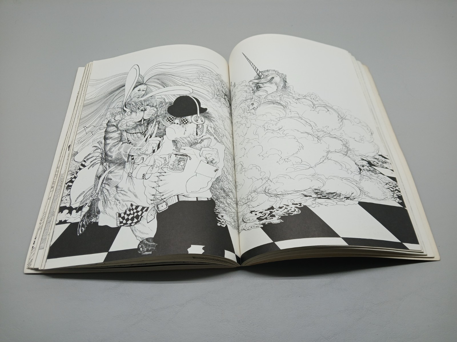 ALICE Through the Looking Glass: Ralph Steadman does Carroll’s WONDER LAND