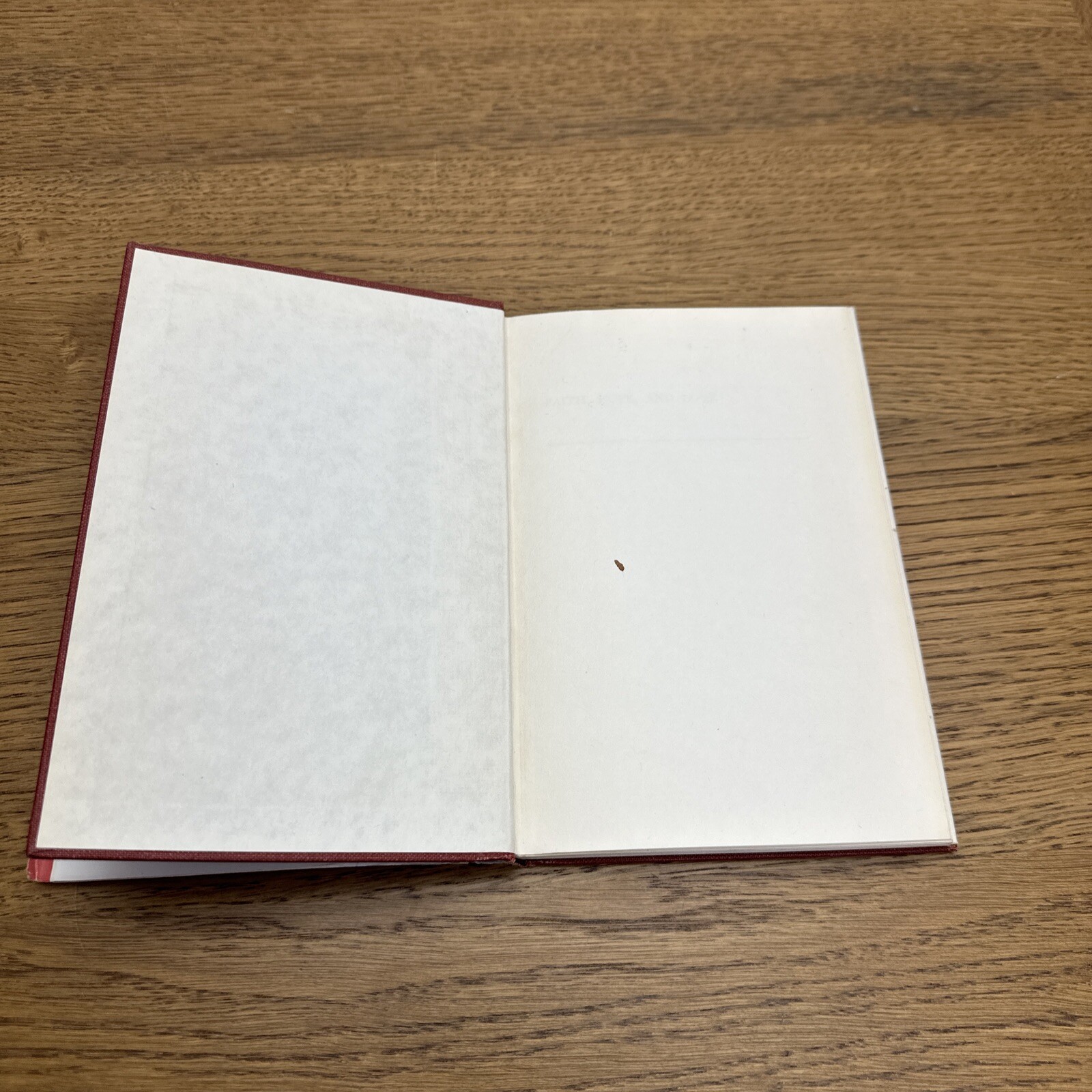 Faith, Hope, and Love Emil Brunner Westminster Press 1956 Hardcover Dust Jacket