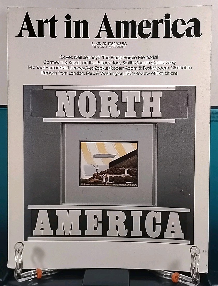 Art in America : Summer 1982 – Michael Hurson / Neil Jenny / Kes Zapkus ++