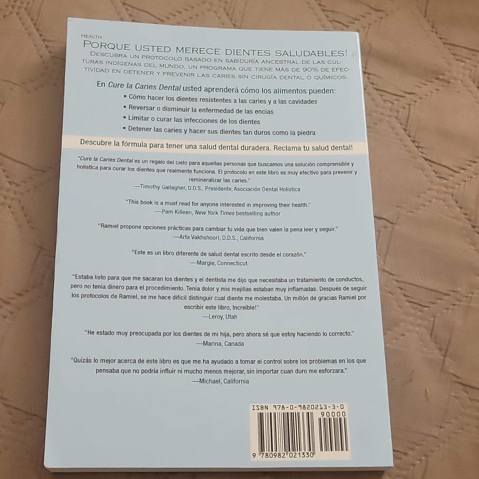 Cure La Caries Dental by Ramiel Nagel (Paperback, Spanish, Dentistry, Nutrition)
