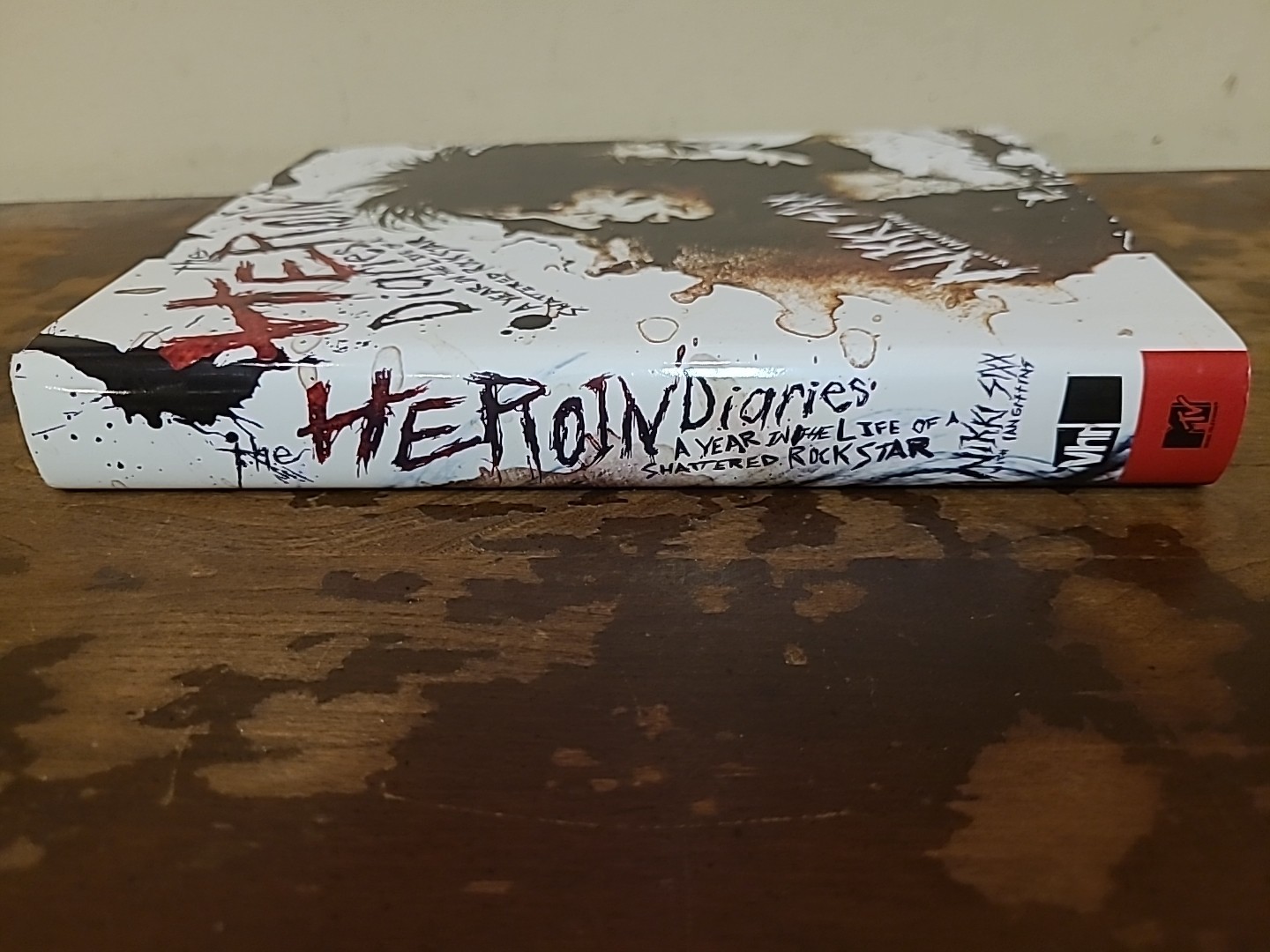 The Heroin Diaries 2007 Nikki Sixx HCDJ Book $32.50 True First Print Motley Crue