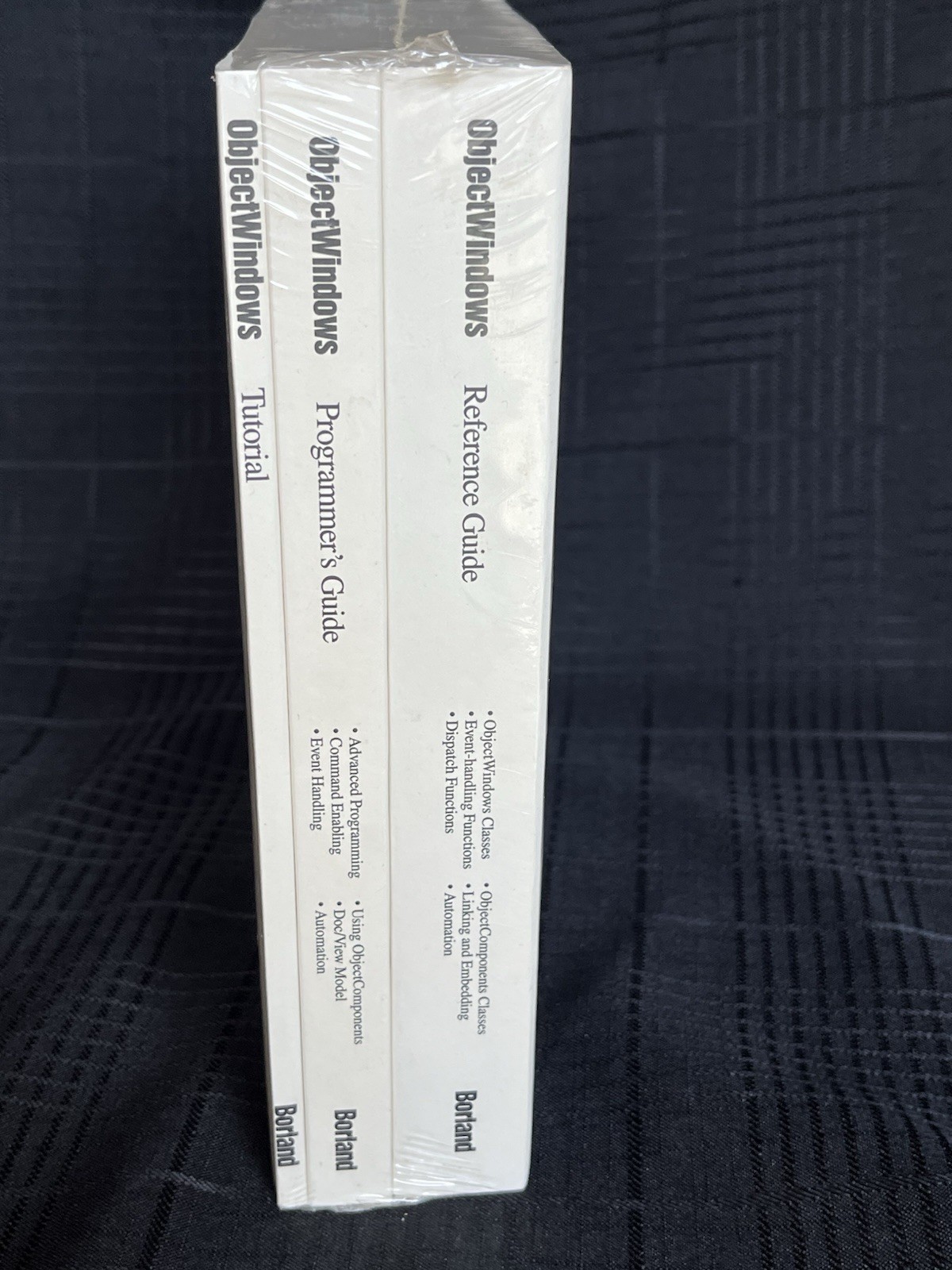 NEW Borland Object Windows Version 2.5 Reference THREE MANUALS Sealed