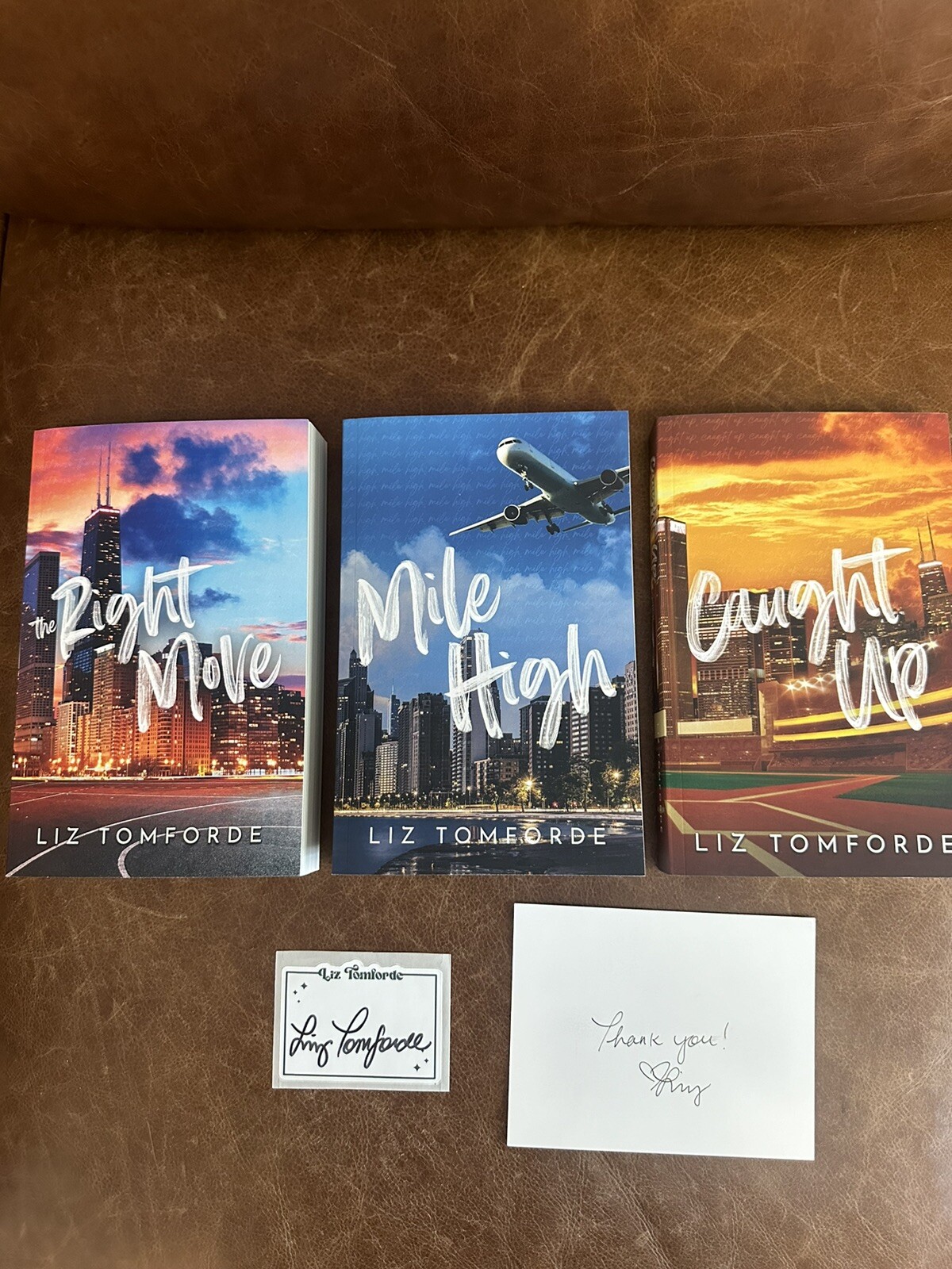 Windy City series Liz tomforde signed Mike high the right move caught up