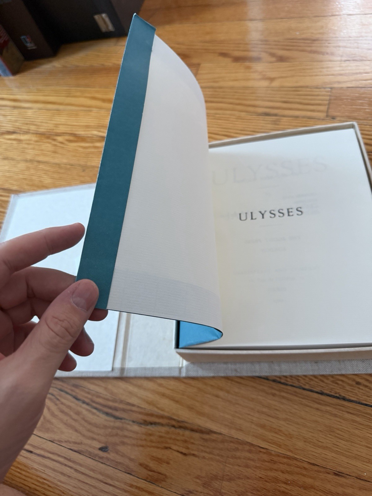 Ulysses FIRST EDITION LIBRARY FEL [Facsimile of 1922 First Edition] Excellent