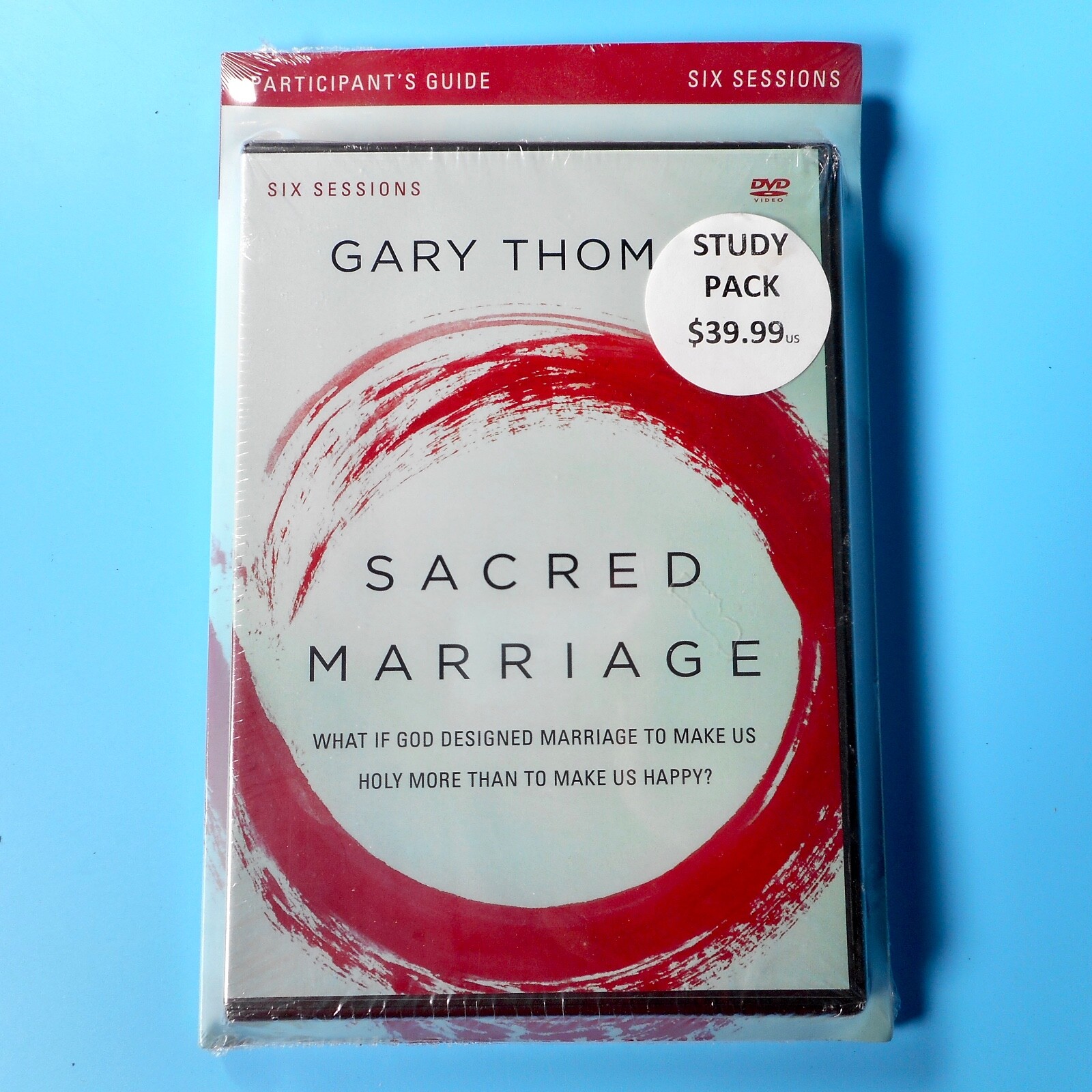 NEW Sacred Marriage Study Pack DVD SEALED Gary Thomas Guide Book 6 Session