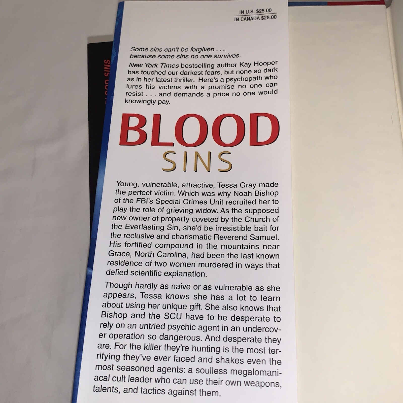 Kay Hooper Blood Dreams Blood Ties Blood Sins Haven Hardcover Book Lot Of 4