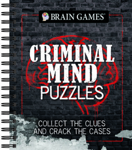 Brain Games – Criminal Mind Puzzles: Collect The Clues And Crack Th – GOOD