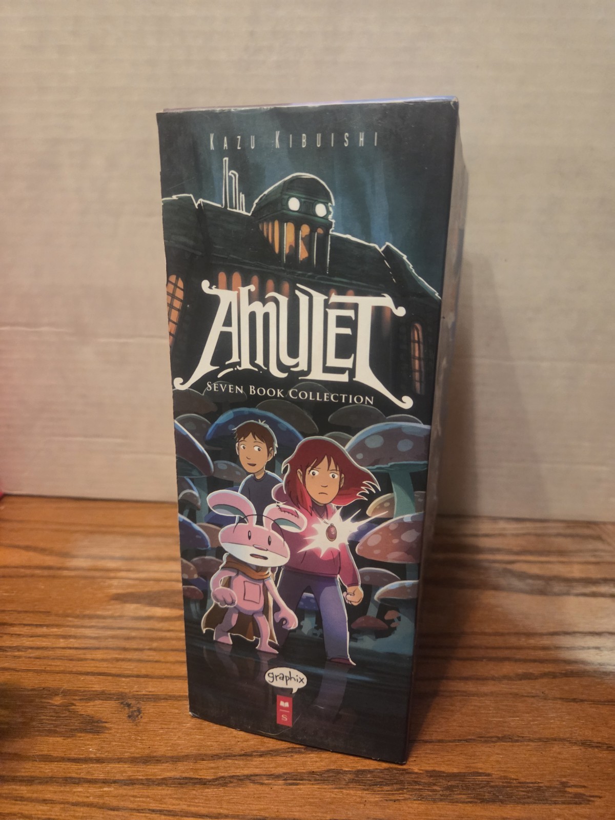 Amulet Box Set: Books #1-7 by Kazu Kibuishi • 2016, Paperback