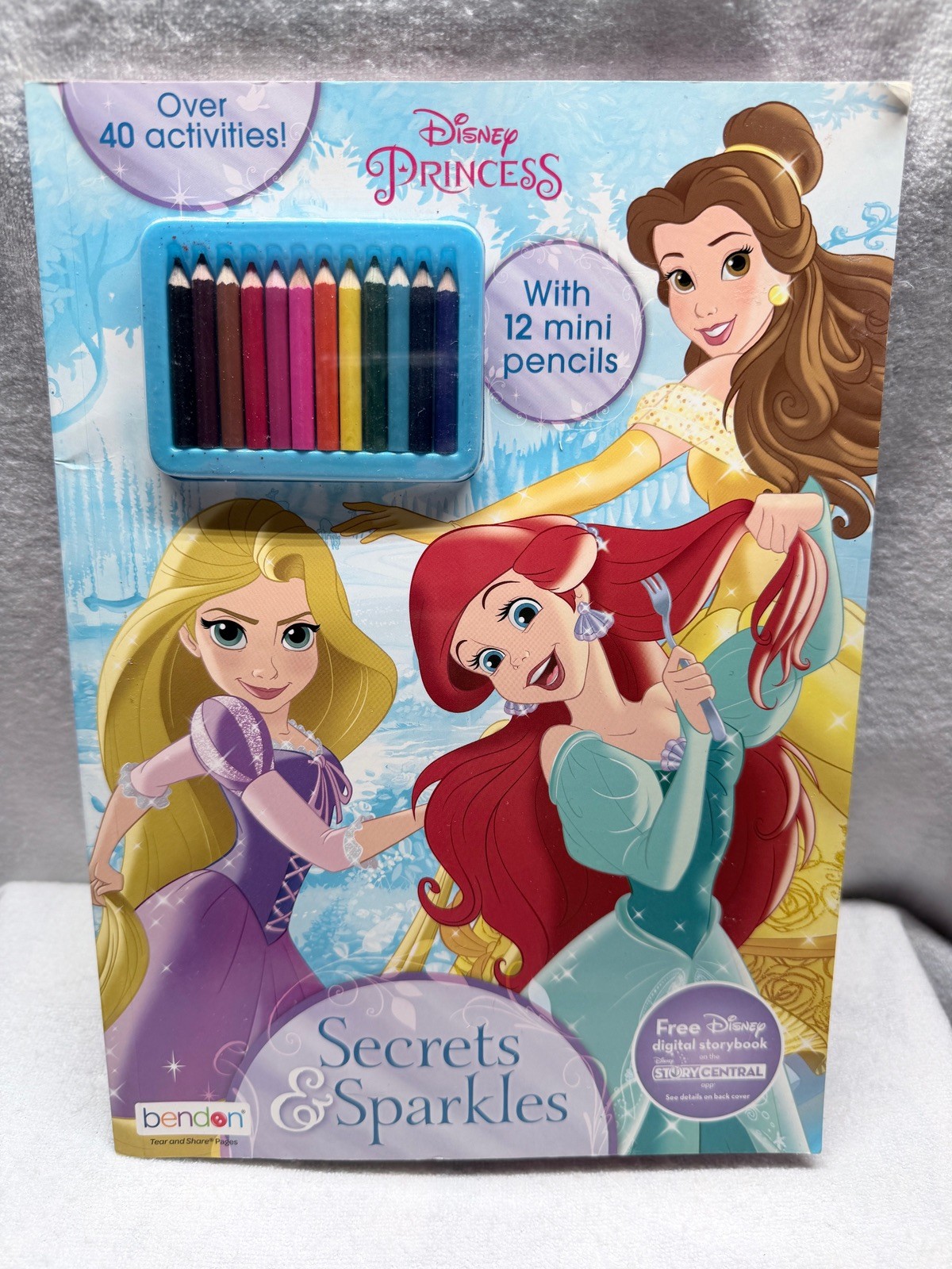 Disney Princess Secrets & Sparkles Bendon Publishing New Coloring Book