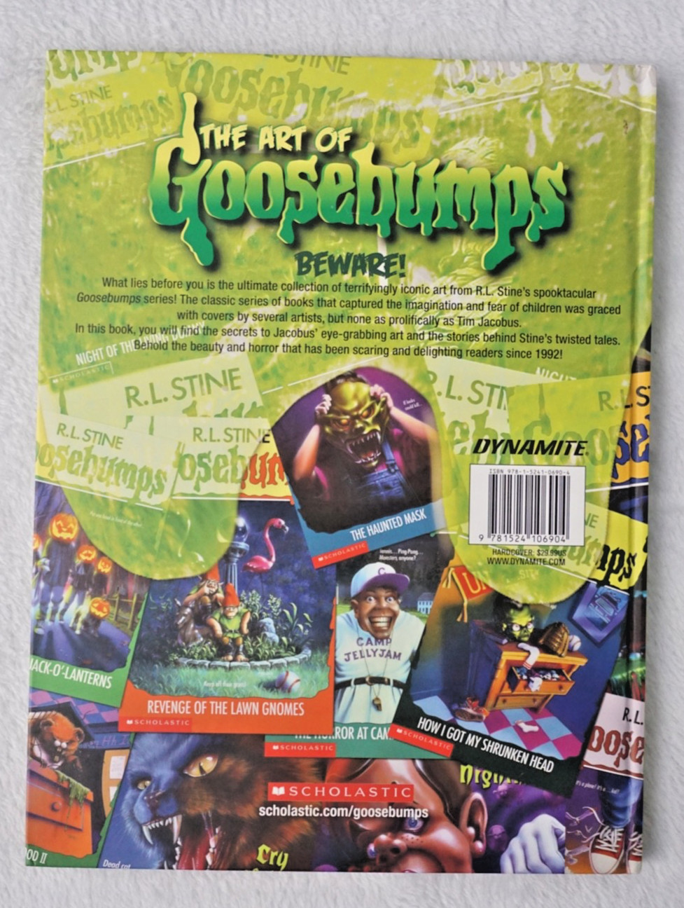 The Art Of Goosebumps (2021) by Sarah Rodriguez Hardcover Book