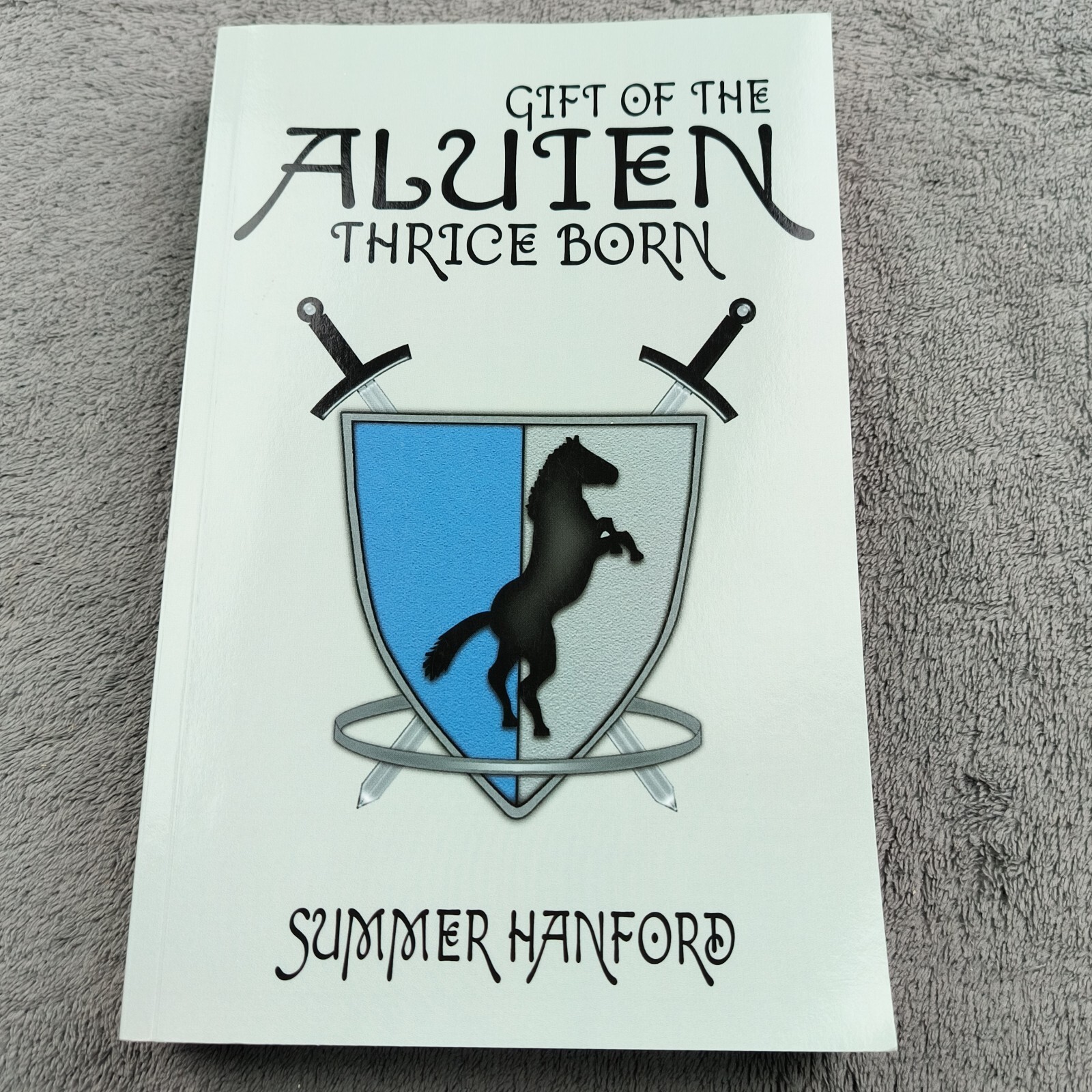 Gift Of The Aluien Thrice Born By Summer Hanford With Bookmark Signed To Summer