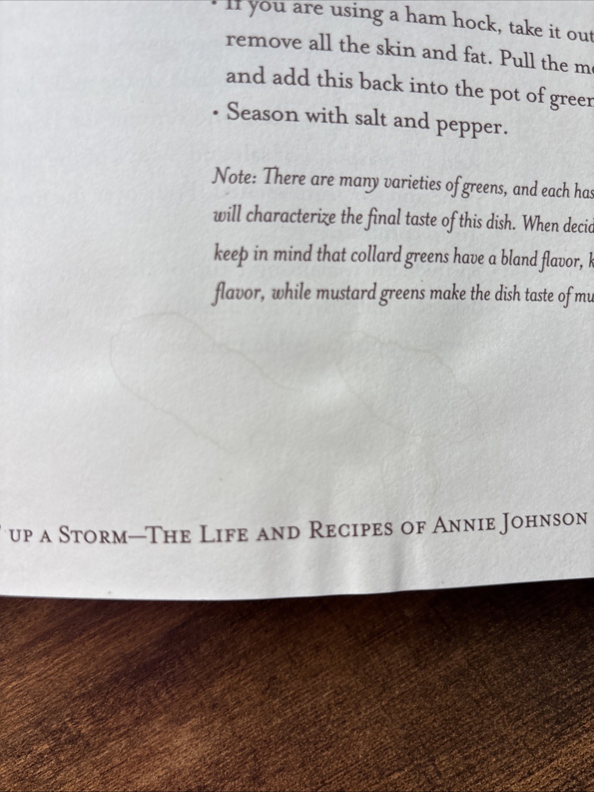 *SIGNED* COOKIN’ UP A STORM: THE LIFE AND RECIPES OF ANNIE JOHNSON