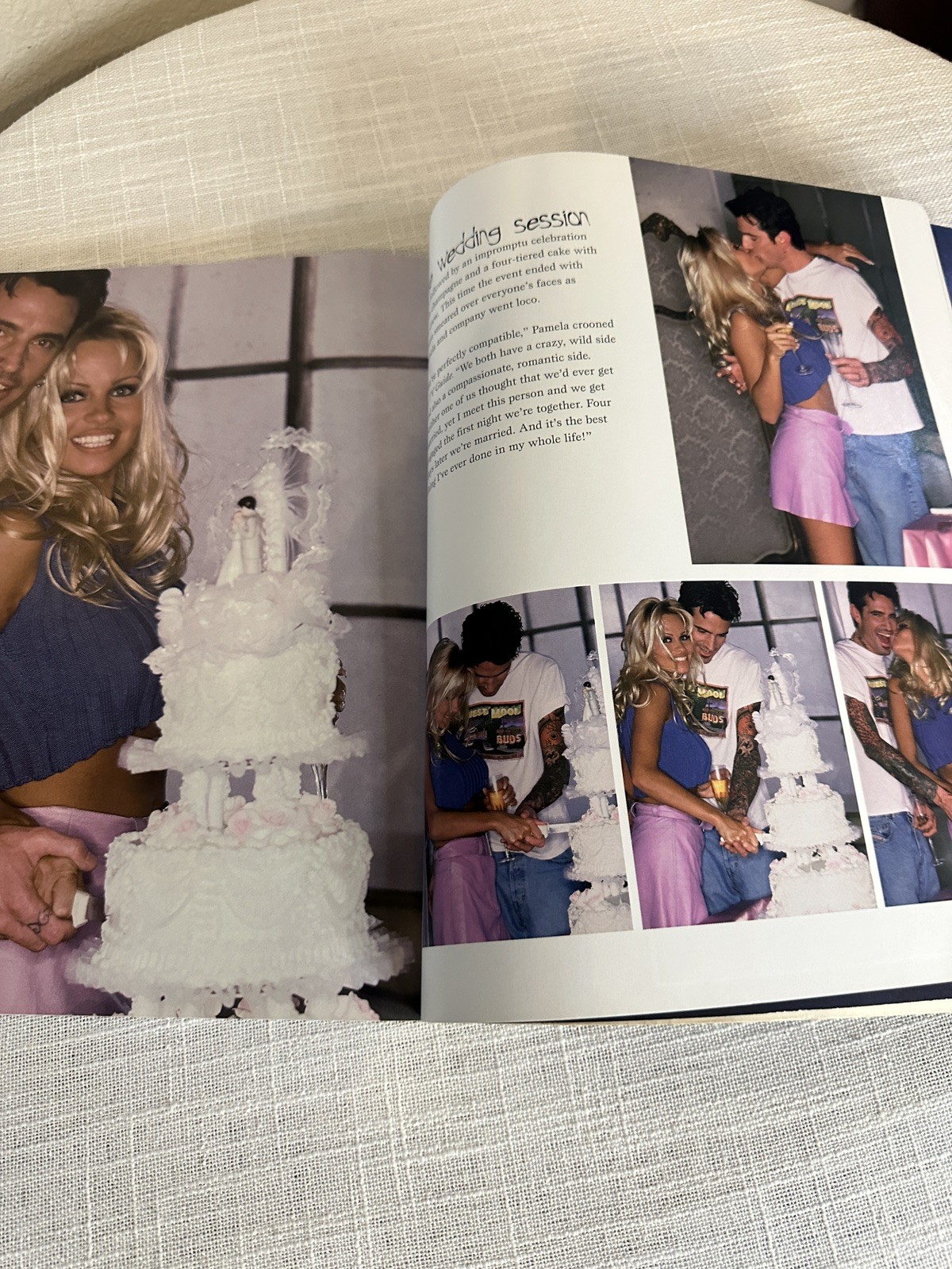 Pamela Anderson in Pictures -Paperback 1996 Photographs Stephen Wayda 159 pages