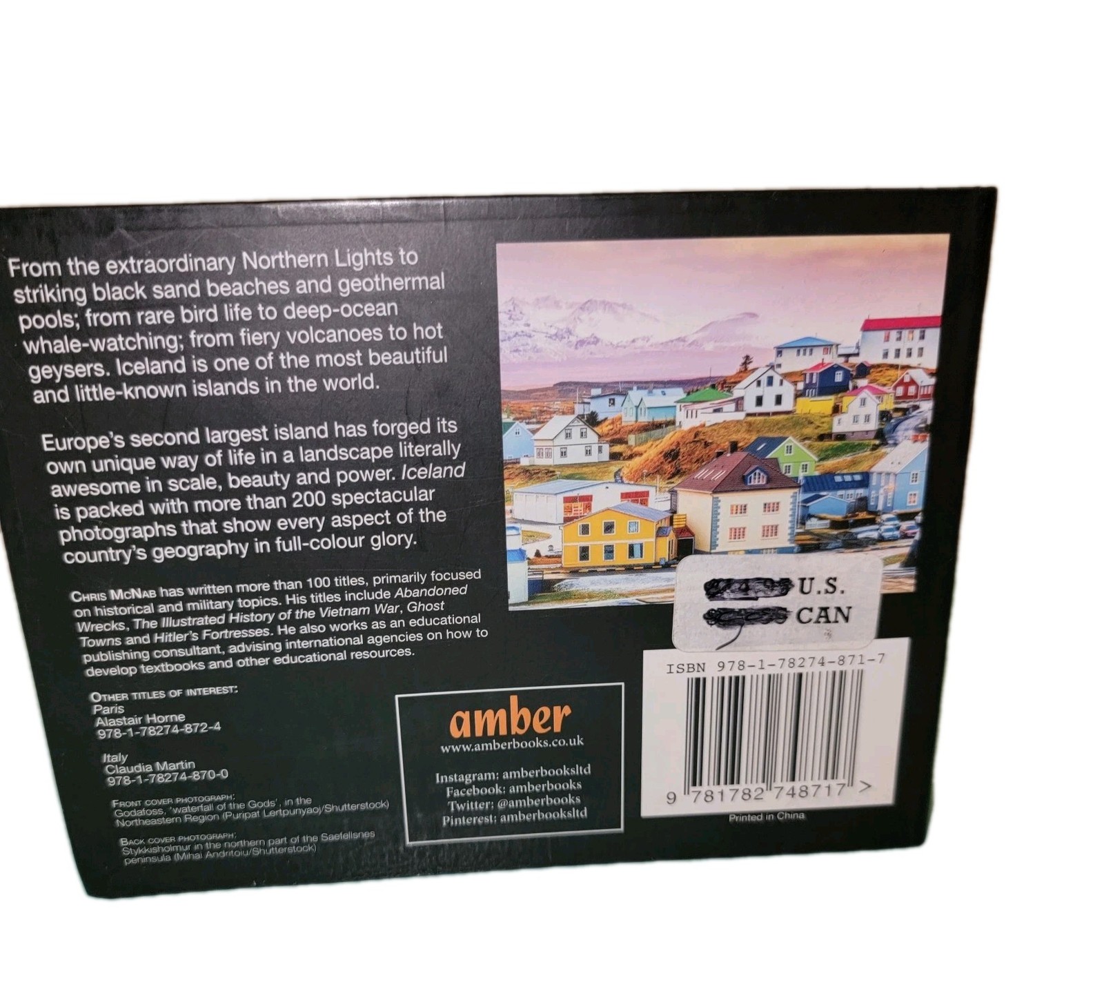 Iceland (Visual Explorer Guide) by Chris McNab