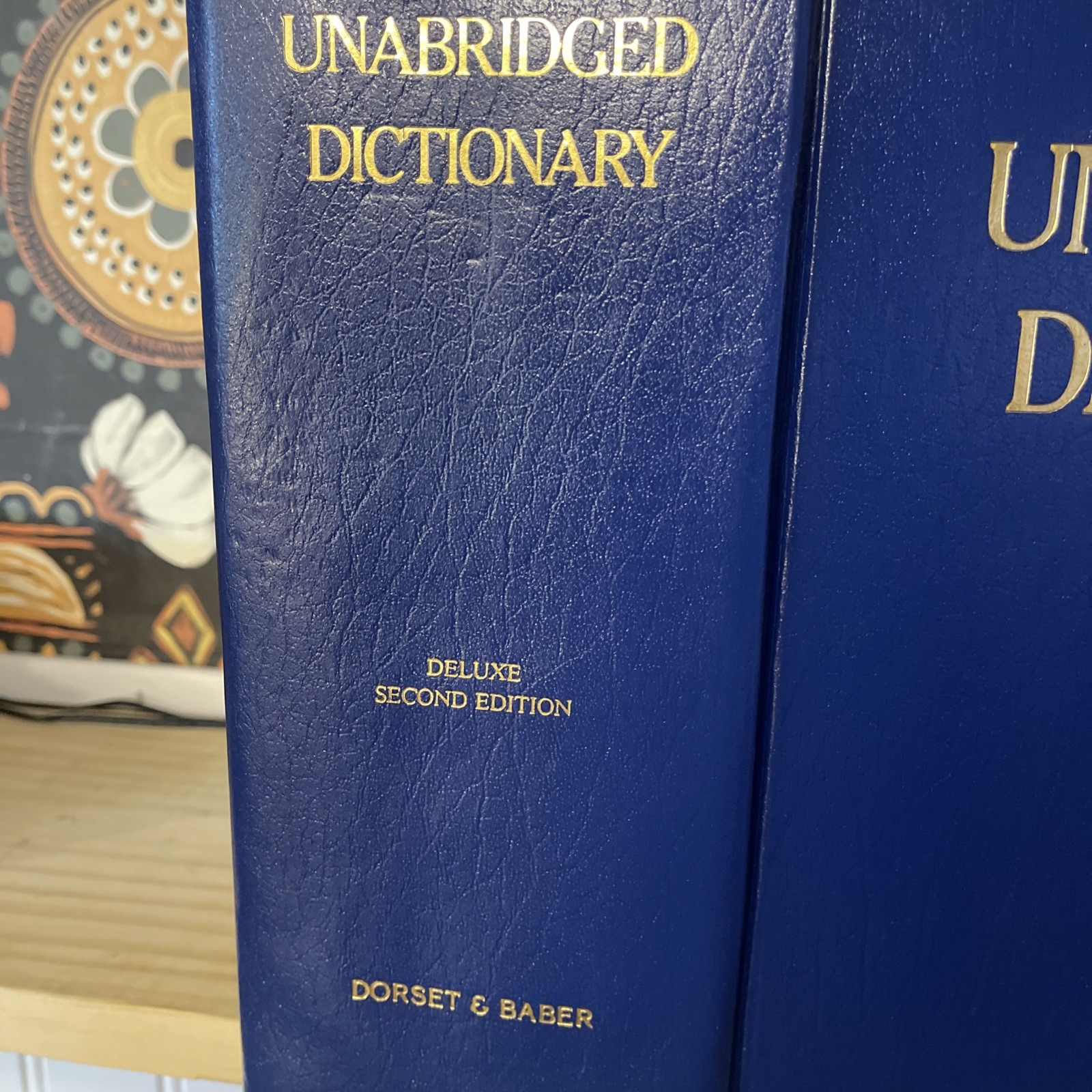 Webster’s New Universal Unabridged Dictionary: Deluxe Second Edition 1979 HC C5