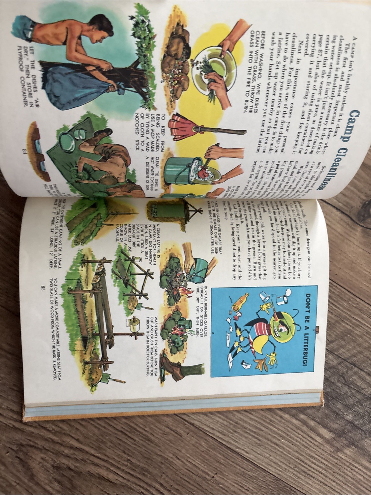 1959 Ex Library The Golden Press Camping and Camp Crafts Gordon Lynn Barth