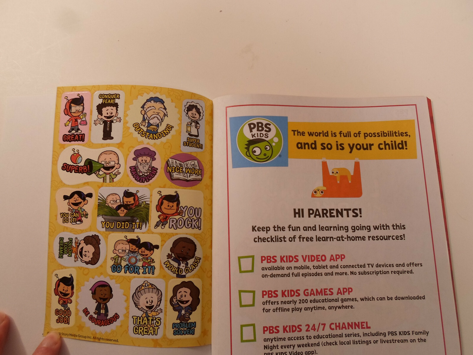 PBS Kids Xavier Riddle Learning Workbook Ages 4+ Activity Book By Bendon