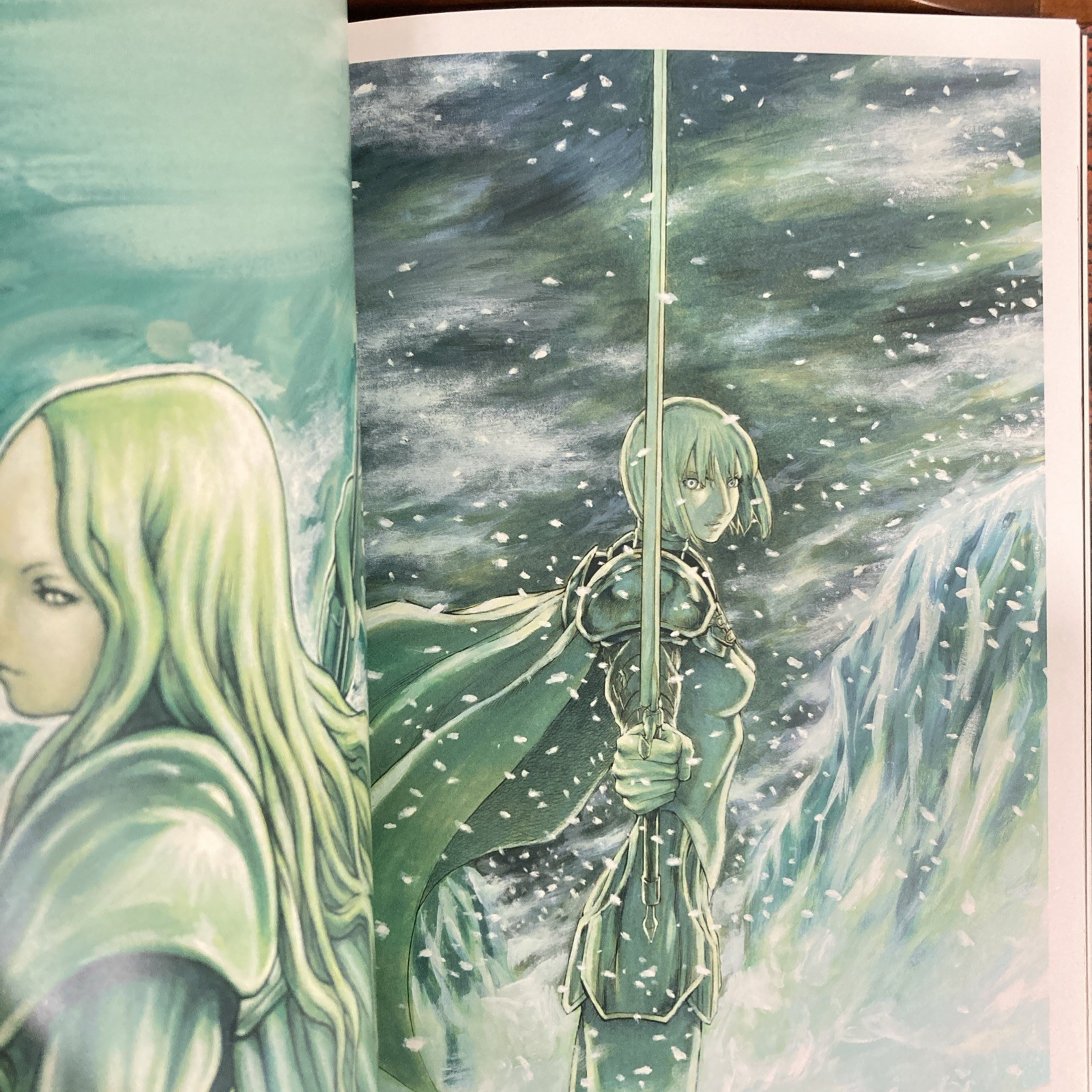 CLAYMORE Art Book Memorabilia Norihiro Yagi Illustration