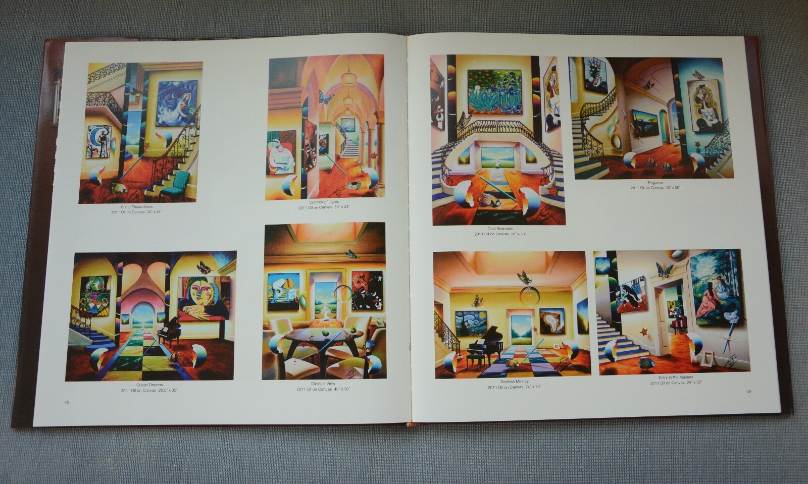 FERJO art book “The World of Ferjo”— Hardcover with many art images! New!