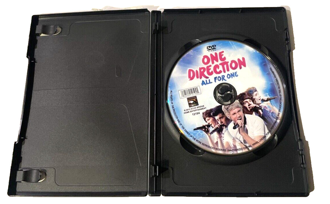 One Direction DVD and Notebook 2012 DVD Composition Book 80 Sheet Wide Ruled SEE