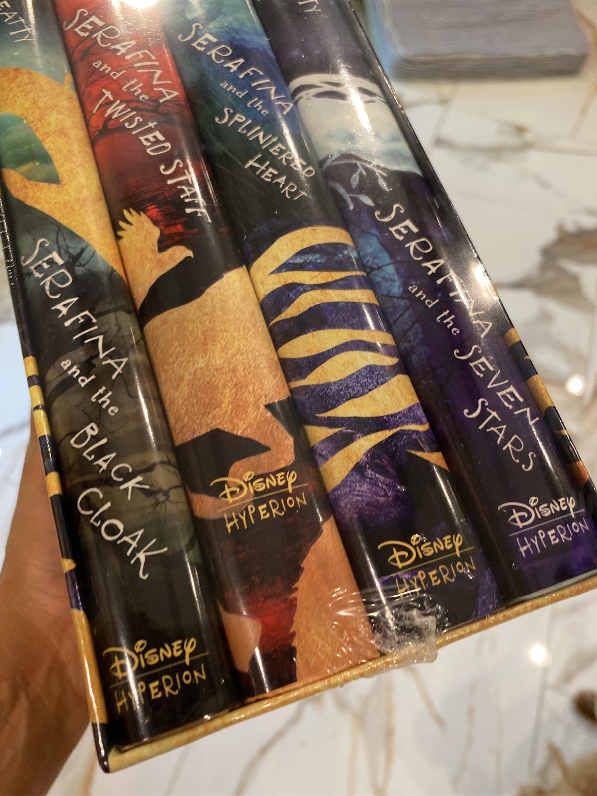 Disney Serafina Books 1-4 Boxed Set by Robert Beatty~ (English) NEW! Sealed!