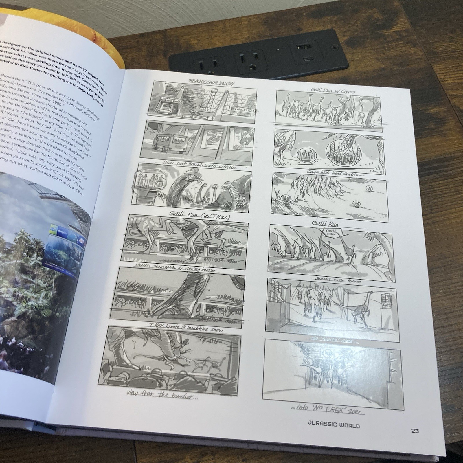 Jurassic World The Ultimate Visual History James Mottram Book BTS Concept Art