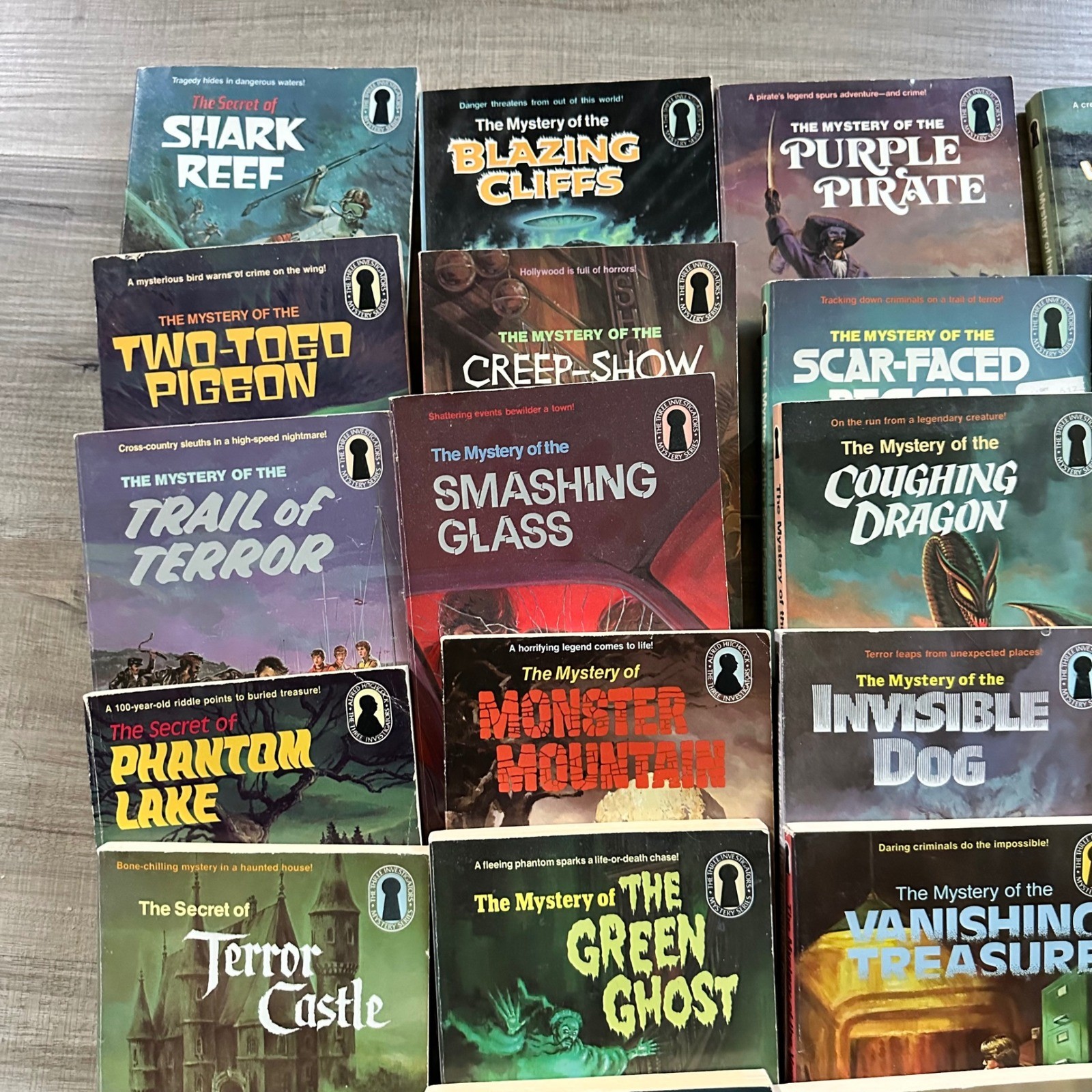 Alfred Hitchcock and The Three Investigators Book Lot of 22 Vintage 1950’s
