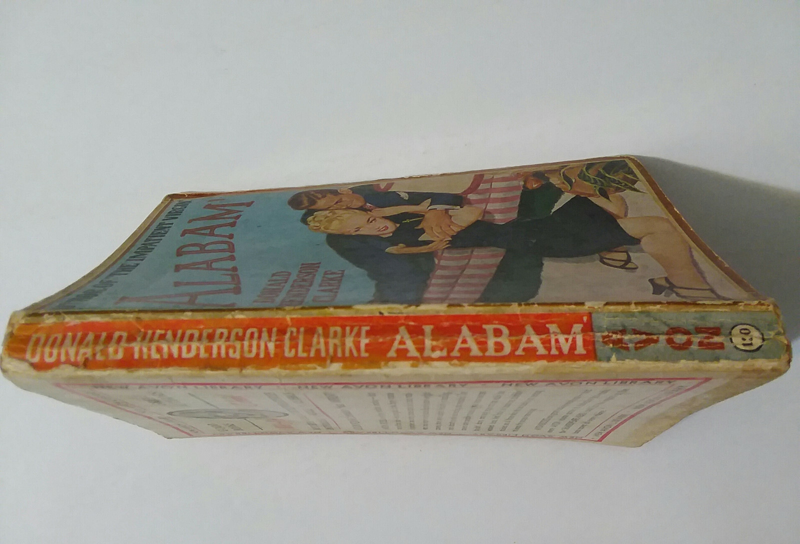 Alabam’ – Donald Henderson Clarke (1947 Avon paperback) GOOD CLEAN COPY!