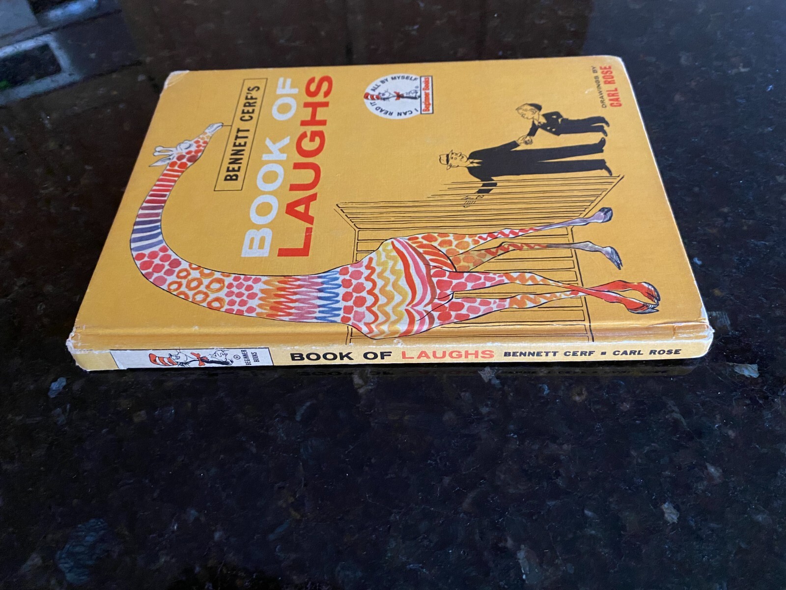 Vintage 1959 Bennett Cerf’s Book of Laughs Beginner Book Hardcover 6.75″ x 9.25″