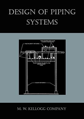 Design of Piping Systems