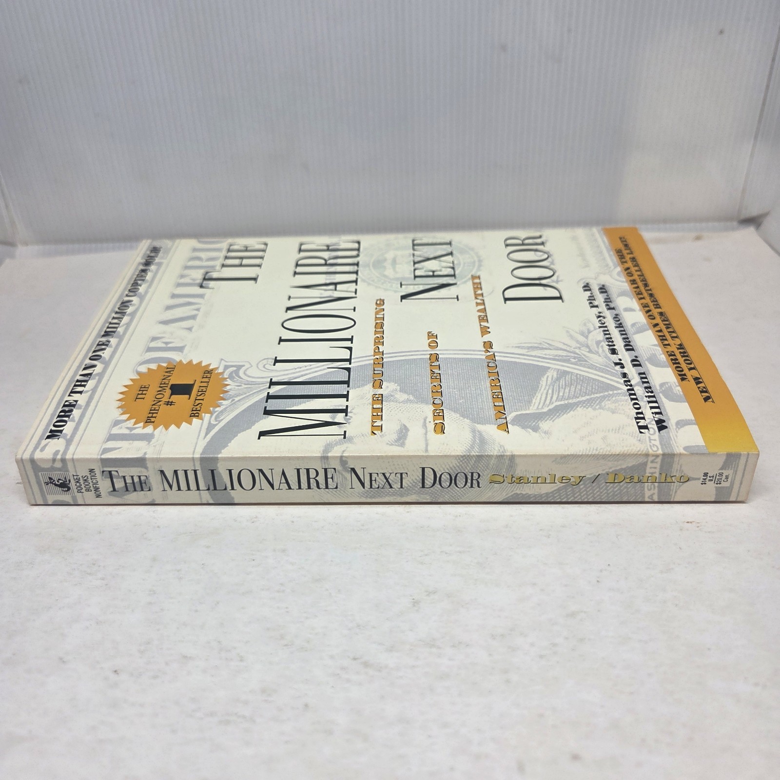 The Millionaire Next Door – Stanley & Danko 1998 Money Finances Wealth Paperback