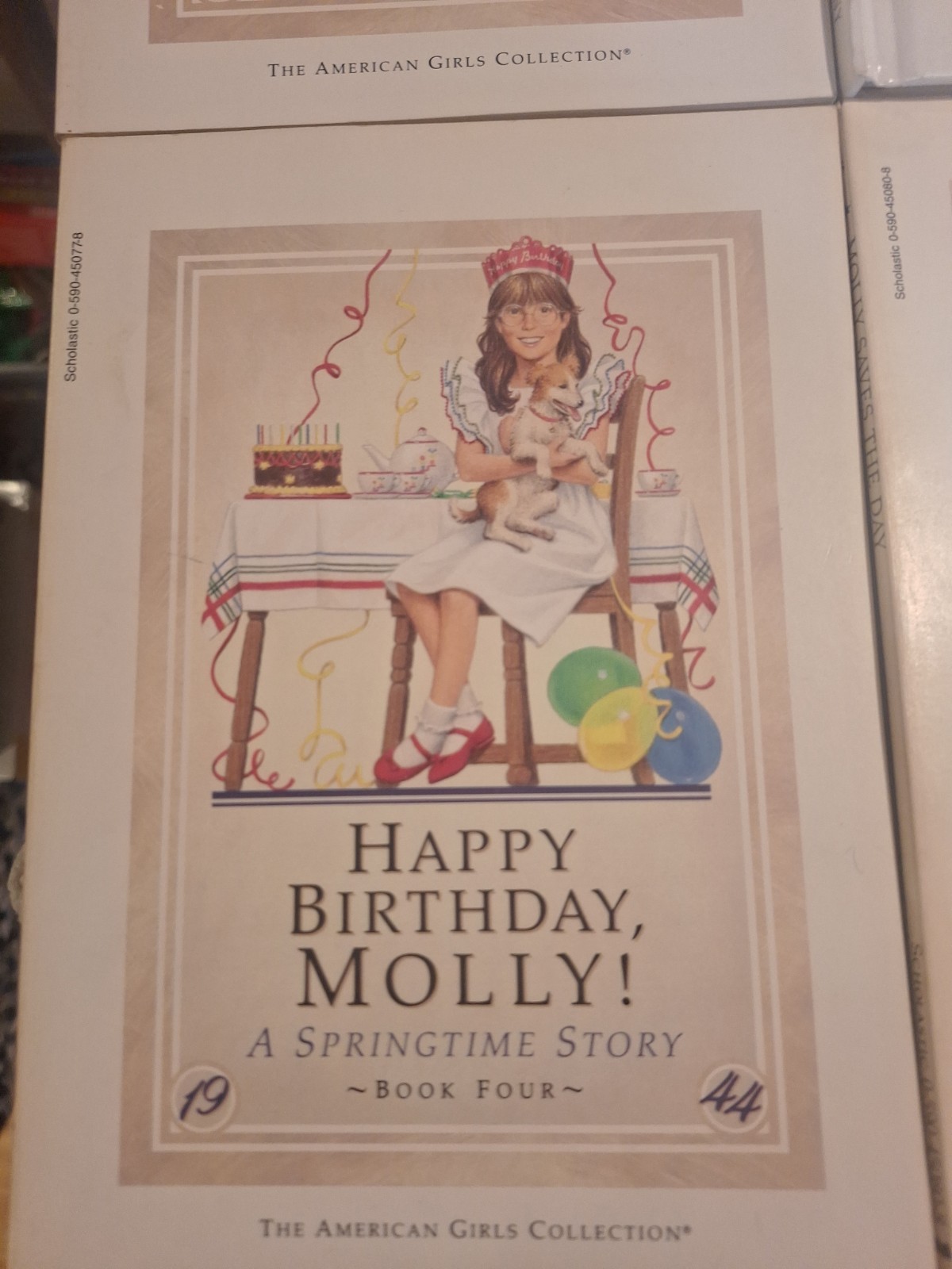 The American Girls Collections Molly Lot of 4 Books Pleasant Company