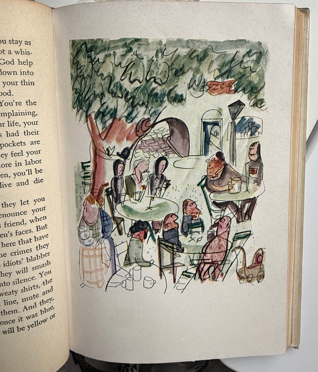 The Blue Danube Ludwig Bemelmans Illustrated by the author 1945 First/First